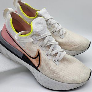 Nike React Infinity Run Flyknit 2 White Running Shoes - Size 11.5